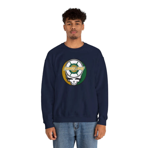 Grateful Dead - Oswego State Swim and Dive Team Stealie Crewneck Sweatshirt - StealieShop