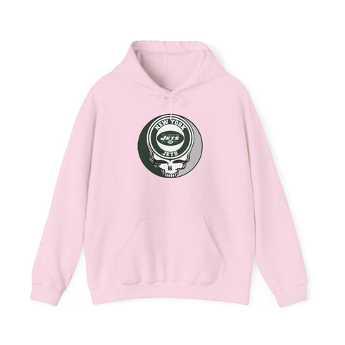 New York Jets Logo Stealie Grateful Dead Hoodie