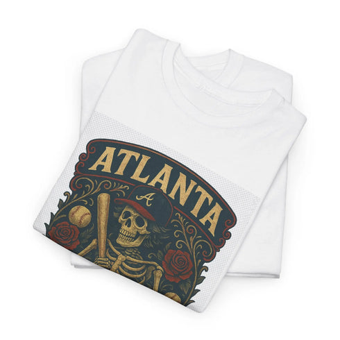 Grateful Dead - Atlanta Braves Retro Poster Art T-shirt - StealieShop