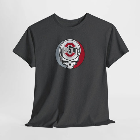 Ohio State Logo Stealie Grateful Dead T-Shirt