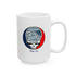 Vail Trail Map Stealie 15oz Ceramic Mug