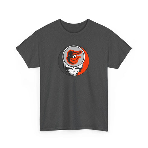 Baltimore Orioles Grateful Dead Steal Your Face T-Shirt - MLB StealieShop