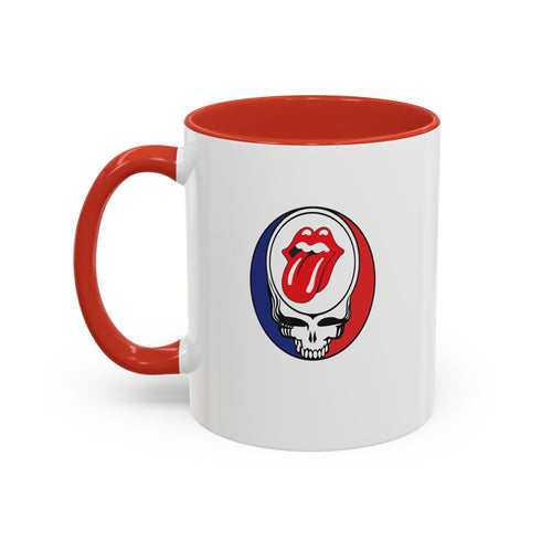 Grateful Dead x Rolling Stones Stealie Coffee Mug (11oz or 15oz) - StealieShop