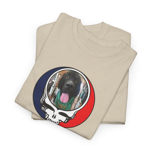 Custom Dog Stealie Unisex Grateful Dead T-Shirt (84)