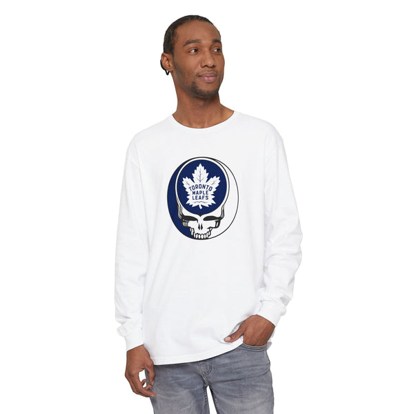 Toronto Maple Leafs Vineyard Collection Unisex Garment-Dyed Long Sleeve T-Shirt