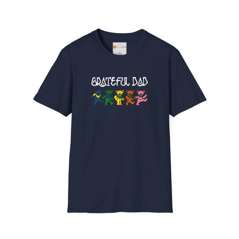 Grateful Dead - Grateful Dad Dancing Bears Grateful Dead T-Shirt - StealieShop