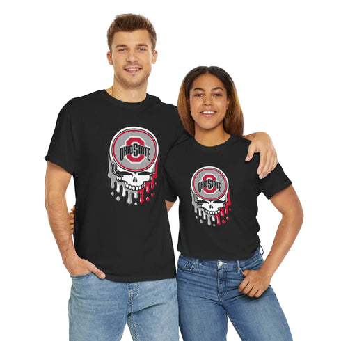 Ohio State University Grateful Dead T-Shirt | OSU Buckeyes StealieShop