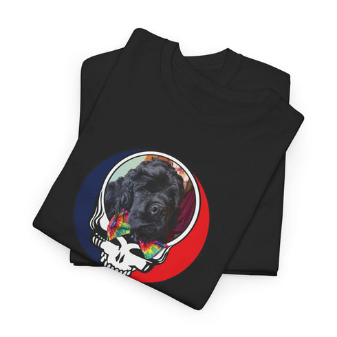 Custom Dog Stealie Unisex Grateful Dead T-Shirt (150)