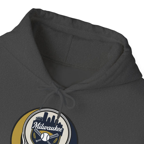 Grateful Dead - Milwaukee Brewers Grateful Dead Unisex Heavy Blend Hoodie - MLB - StealieShop