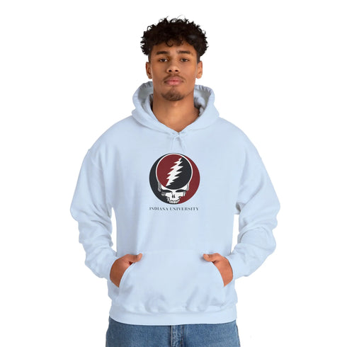 Indiana University Grateful Dead Unisex Heavy Blend Hoodie StealieShop