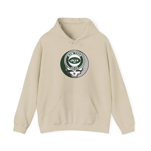 New York Jets Logo Stealie Grateful Dead Hoodie