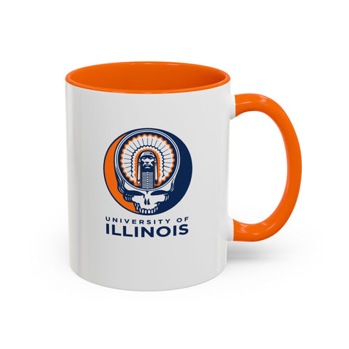 Grateful Dead - Chief Illiniwek Grateful Dead Stealie Coffee Mug - StealieShop