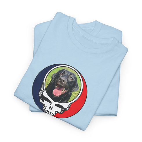 Custom Dog Stealie Unisex Grateful Dead T-Shirt (141)
