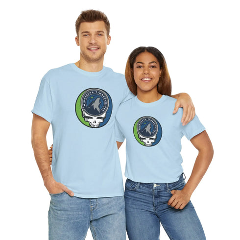 Grateful Dead - Minnesota Timberwolves Grateful Dead Steal Your Face T-Shirt - NBA - StealieShop