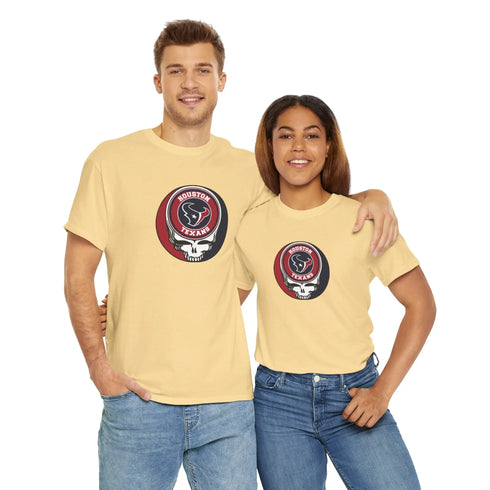 Houston Texans Grateful Dead Steal Your Face T-Shirt - NFL StealieShop