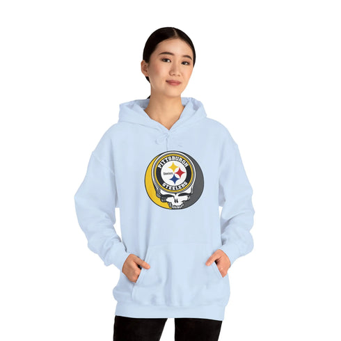 Pittsburgh Steelers Grateful Dead Hoodie StealieShop