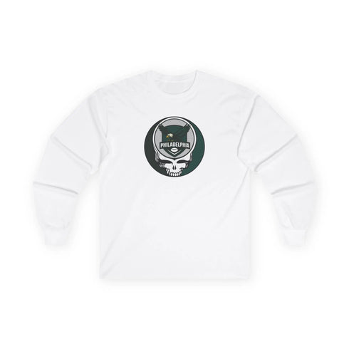Grateful Dead - Philadelphia Eagles Grateful Dead Long Sleeve Tee - NFL - StealieShop