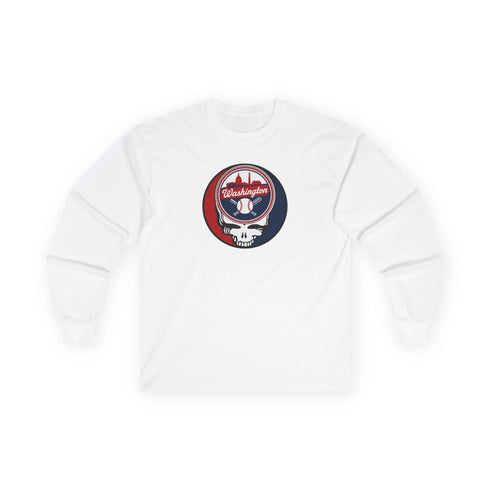 Grateful Dead - Washington Nationals Grateful Dead Long Sleeve Tee - MLB - StealieShop