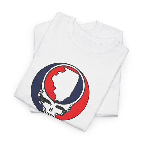 Illinois Map Stealie Grateful Dead T-Shirt