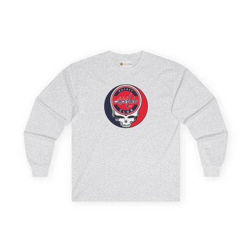 Washington Capitals Grateful Dead Long Sleeve Tee Printify