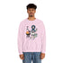 Grateful Dead - Grillin' Jerry | Life is dead. Crewneck Sweatshirt - StealieShop