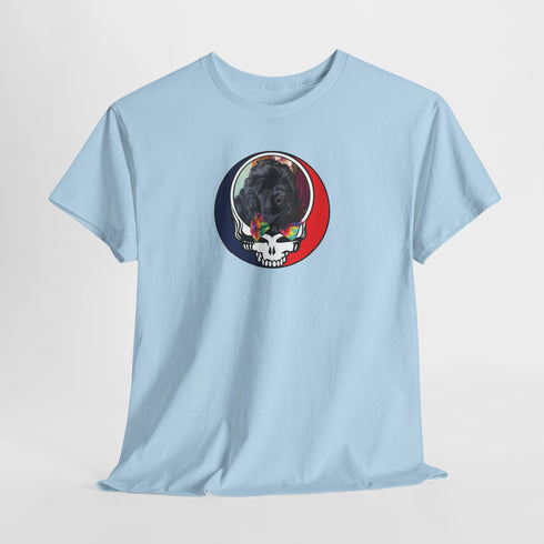 Custom Dog Stealie Unisex Grateful Dead T-Shirt (150)