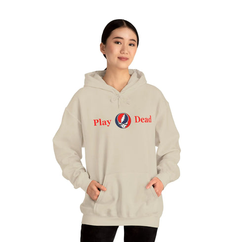 Grateful Dead - Play Dead Stealie Unisex Heavy Blend Hoodie - StealieShop