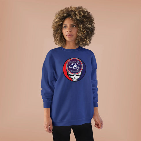Grateful Dead - Miller Place Wrestling Stealie Unisex Crewneck Sweatshirt - StealieShop