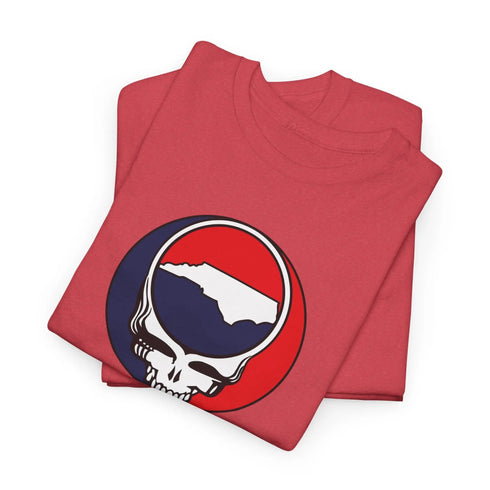 North Carolina Map Stealie Grateful Dead T-Shirt