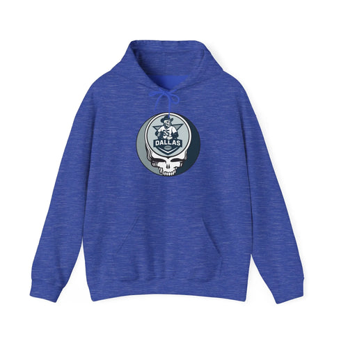 Grateful Dead - Dallas Cowboys Stealie Grateful Dead Hooded Sweatshirt - NFL - StealieShop