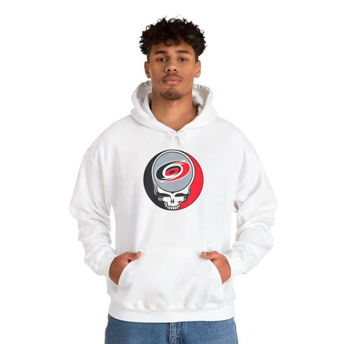 Carolina Hurricanes Grateful Dead Unisex Heavy Blend Hoodie StealieShop