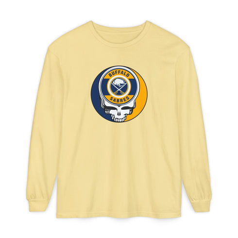 Buffalo Sabres Vineyard Collection Unisex Garment-Dyed Long Sleeve T-Shirt