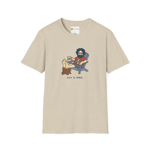 Grateful Dead - Grateful Dead - Life is dead. Adirondack Jerry T-Shirt - StealieShop