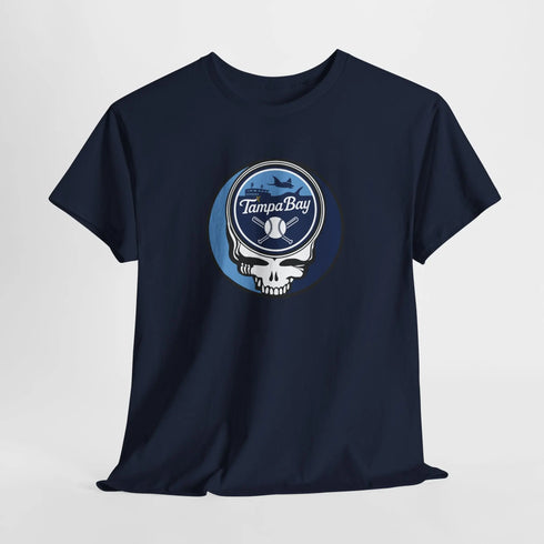 Grateful Dead - Tampa Bay Rays Grateful Dead Steal Your Face T-Shirt - MLB - StealieShop