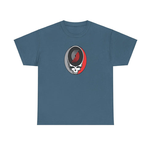 Portland Trailblazers Grateful Dead T-Shirt - NBA - StealieShop