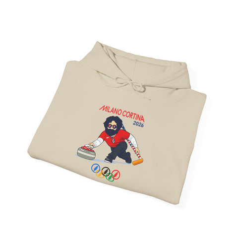 Curlin' Jerry' 2026 Milano Cortina Olympics Unisex Heavy Blend Grateful Dead Hoodie