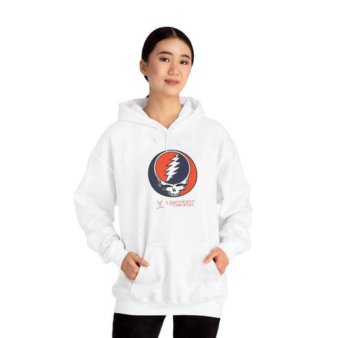Grateful Dead - University of Virginia Stealie Unisex Heavy Blend Hoodie - StealieShop