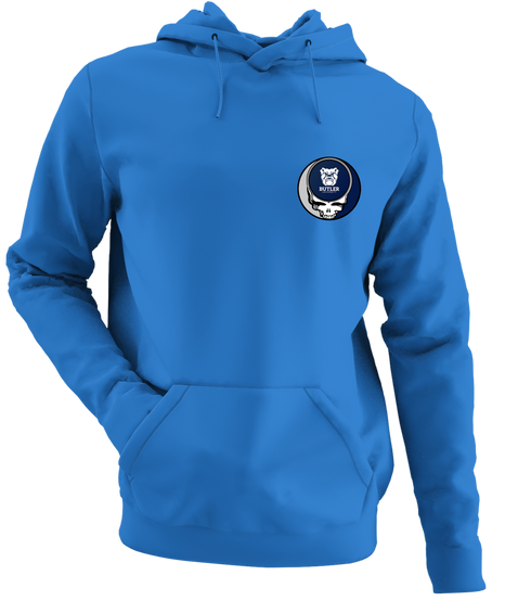 Butler University - Premium Grateful Dead Left Chest Hoodie - Heather Royal - 5