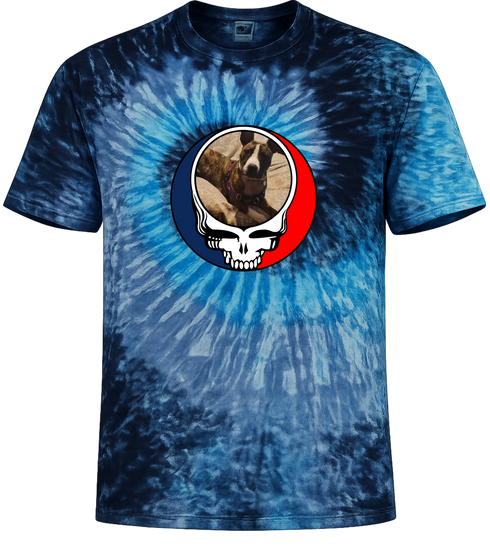 1363 - Custom Stealie Tie-Dye