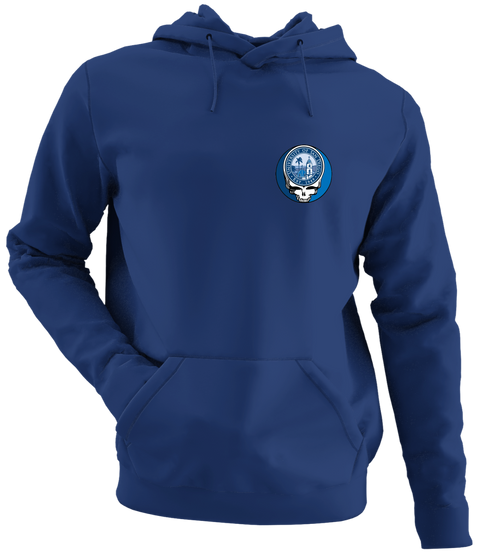 San Diego - Premium Grateful Dead Left Chest Hoodie - Navy
