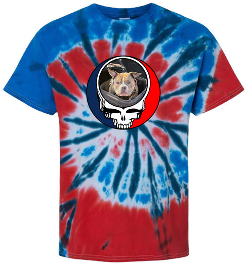 1526 - Custom Stealie Tie-Dye