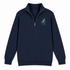 Jerry's Mountain Biking - Life is dead.® - Premium Grateful Dead Quarter-Zip Pullover - Navy - 3
