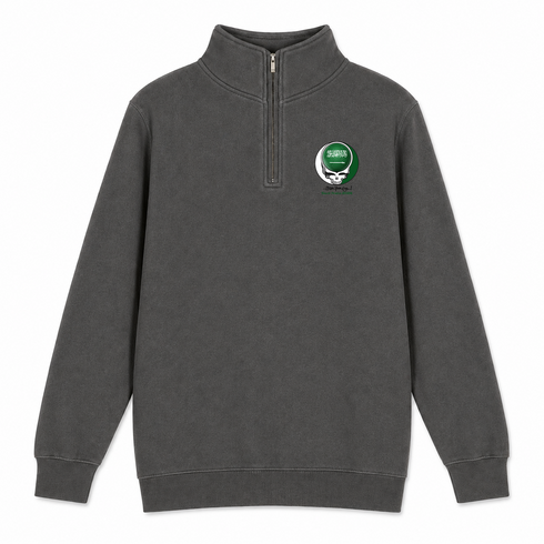 Saudi Arabia FIFA World Cup - Premium Grateful Dead Quarter-Zip Pullover - Charcoal - 5