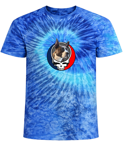 1450 - Custom Stealie Tie-Dye
