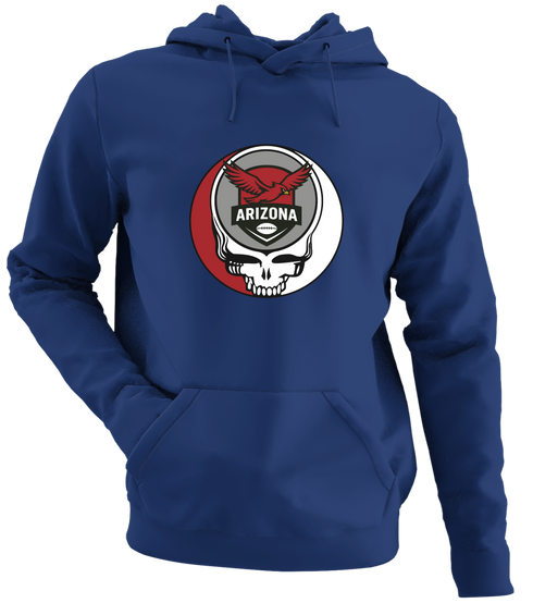 Arizona Football - Premium Grateful Dead Hoodie - Navy - 2