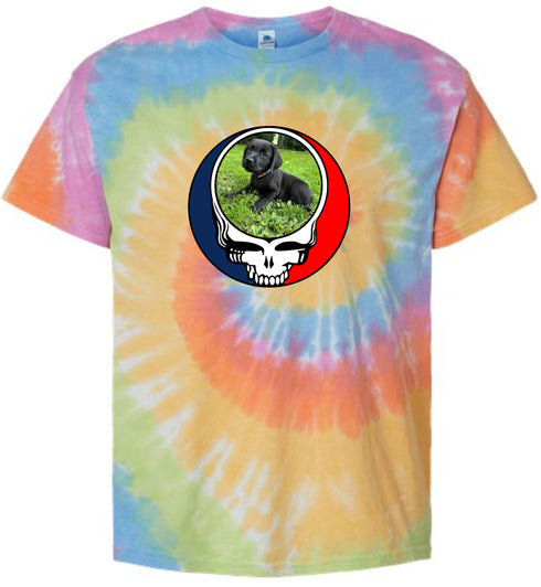 1448 - Custom Stealie Tie-Dye