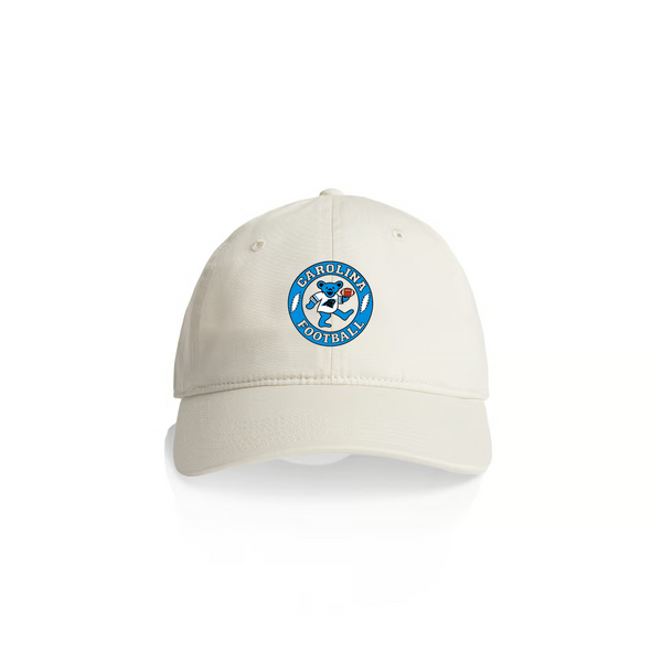 Carolina Football Dancing Bear Stealie Dad Hat - White