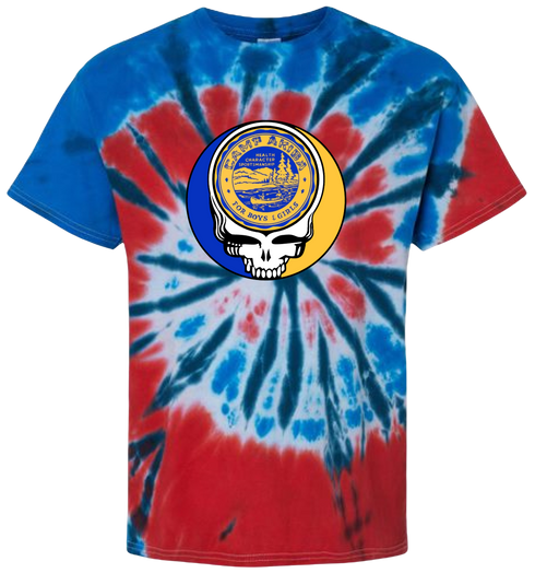 1554 - Custom Stealie Tie-Dye