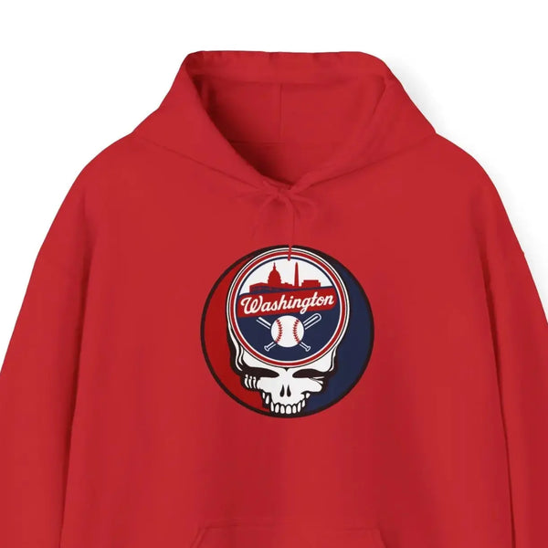 Grateful Dead - Washington Nationals Grateful Dead Unisex Heavy Blend Hoodie - MLB - StealieShop