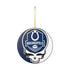 Grateful Dead - Indianapolis Football Stealie Christmas Ornament - StealieShop
